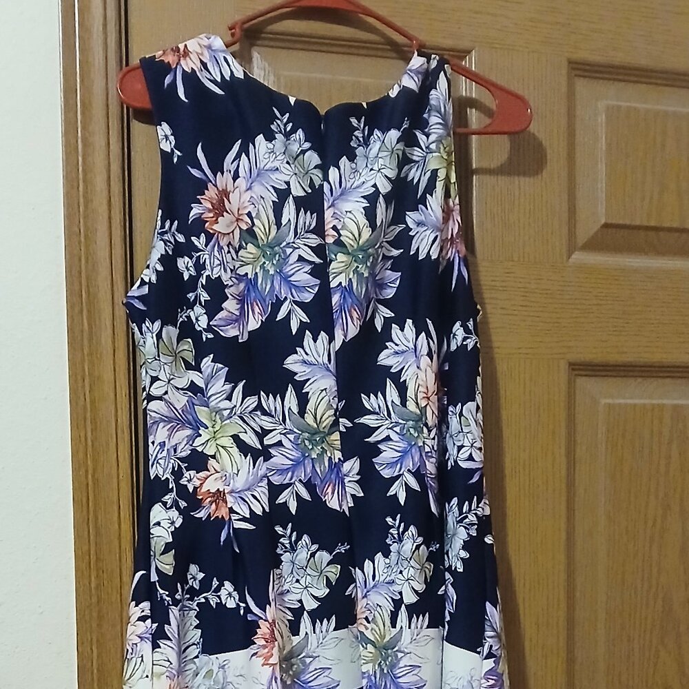 Vibrant colored, new , size 12 with tag on dress from DressBarn
